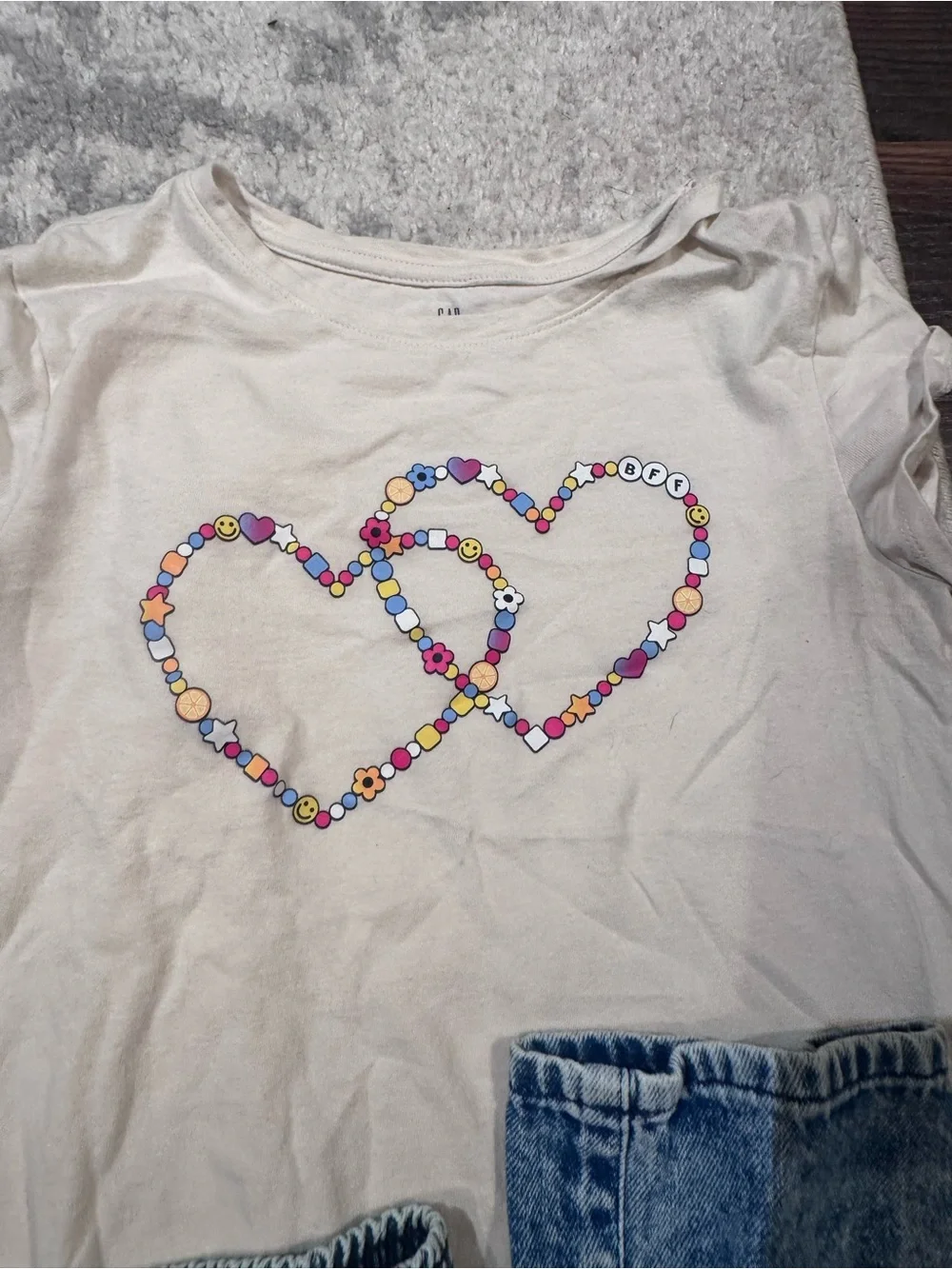 Gap Kids 2 shirts and Kids Acid-Wash Blue size XL 12